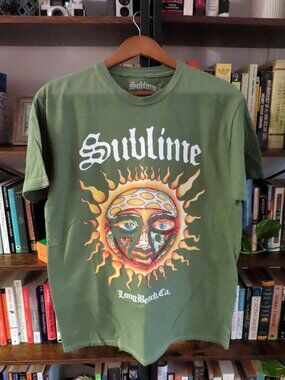 Sublime Sun Long Beach Tshirt Medium Large